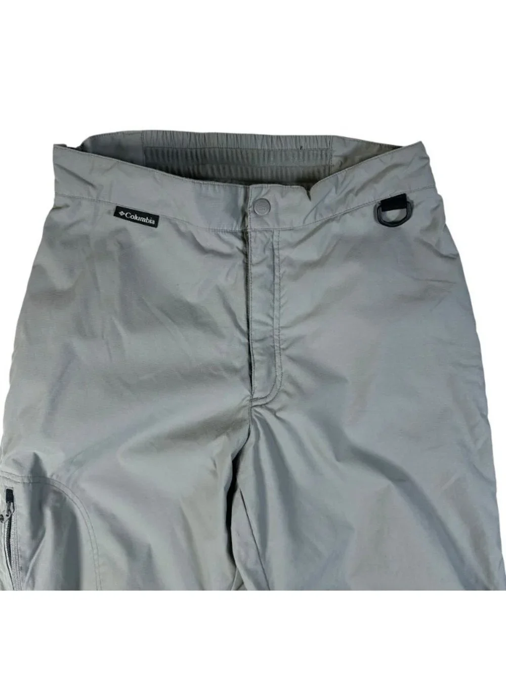 Columbia Mens Cargo Zip Off Run Ski Pant Medium Pockets Winter Stretch Snow